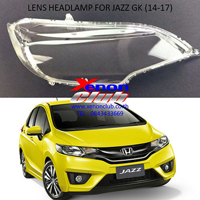 เลนส์ไฟหน้า LENS HEADLAMP FOR HONDA JAZZ GK (14-17)