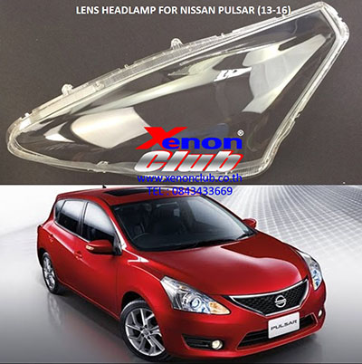 เลนส์ไฟหน้า LENS HEADLAMP FOR NISSAN TIIDA (05-07)