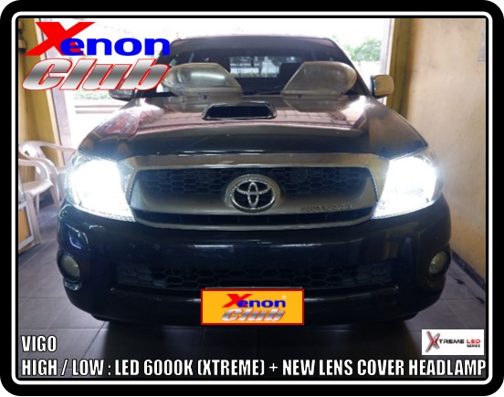 LENS COVER HEADLAMP VIGO