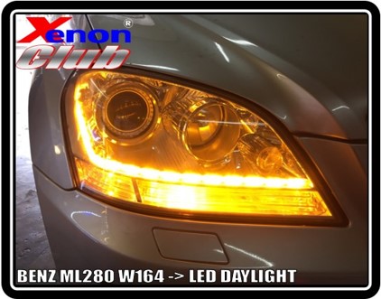LED DAYLIGHT BENZ ML280 W164