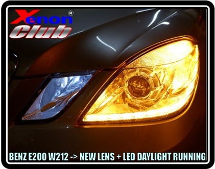 LED DAYLIGHT BENZ E200 W212