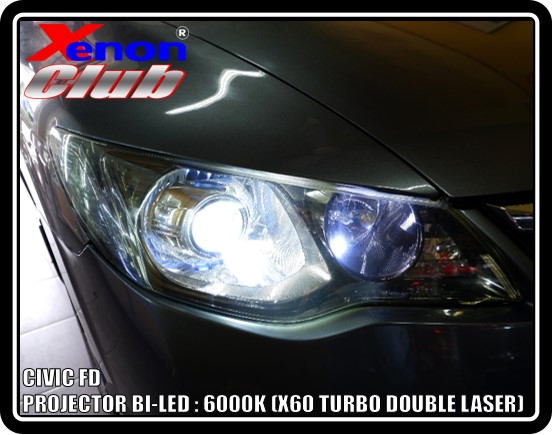 PROJECTOR BI-LED : CIVIC FD