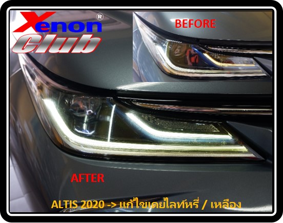 เดย์ไลท์เหลืองหรี่ ALTIS